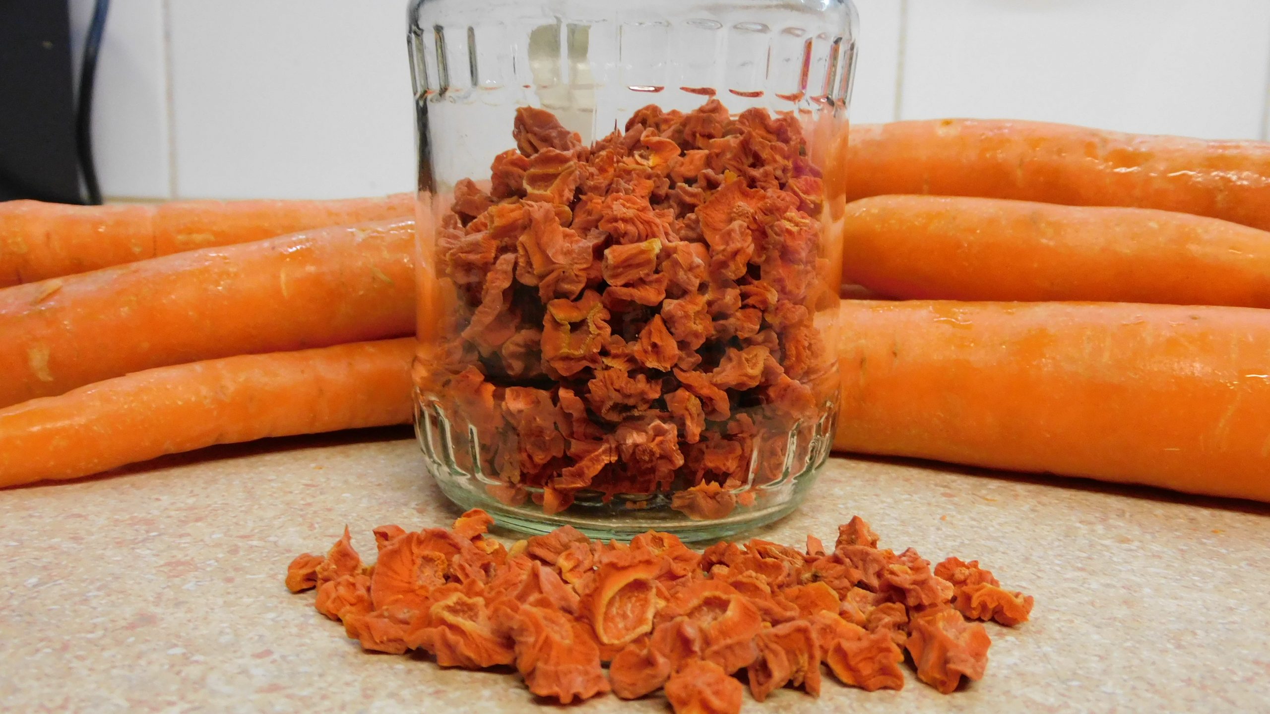 Sušená mrkva