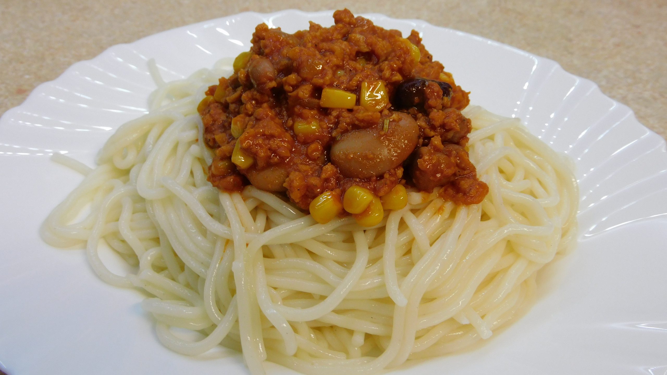 Fazuľovo-sójová zmes na špagety